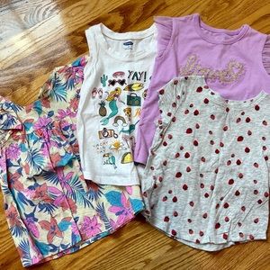Lot of 4 Toddler Tops Size 2T
